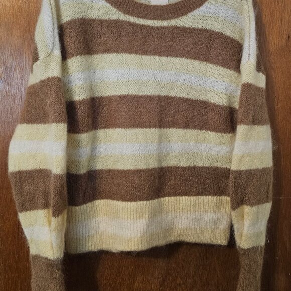 H&M Takara Fuzzy Eyelash Chevron Sweater Lot of 3 - Picture 3 of 7